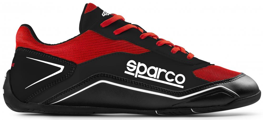 Topánky SPARCO S-POLE, čierna-červená