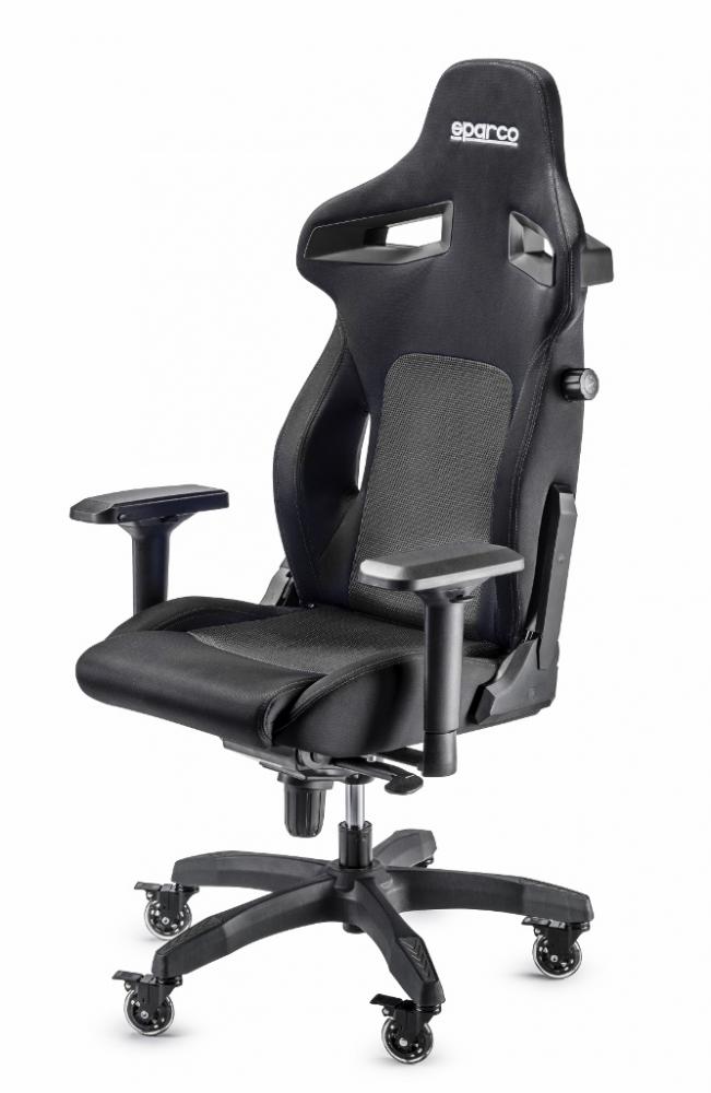 Kancelárska stolička SPARCO STINT, čierna