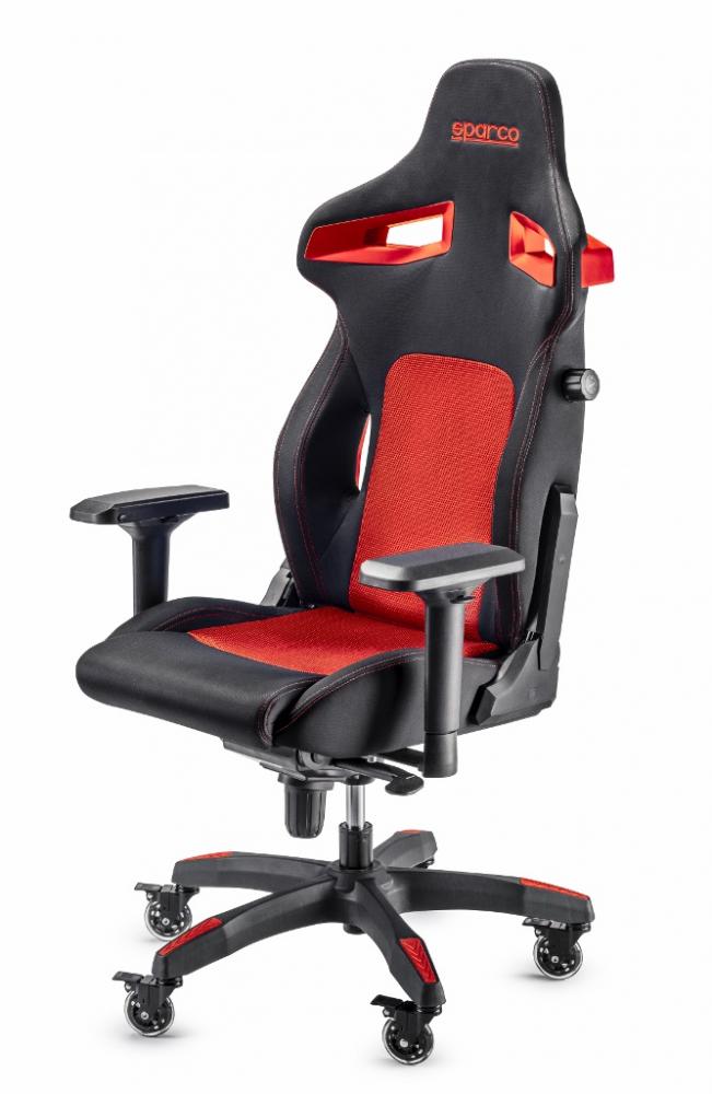 Kancelárska stolička SPARCO STINT, červená