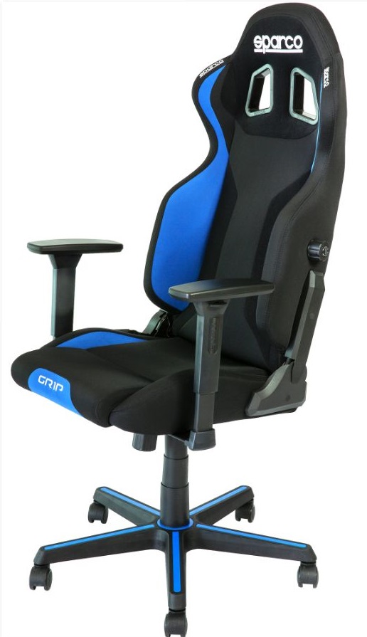 Kancelárska stolička SPARCO GRIP, modrá