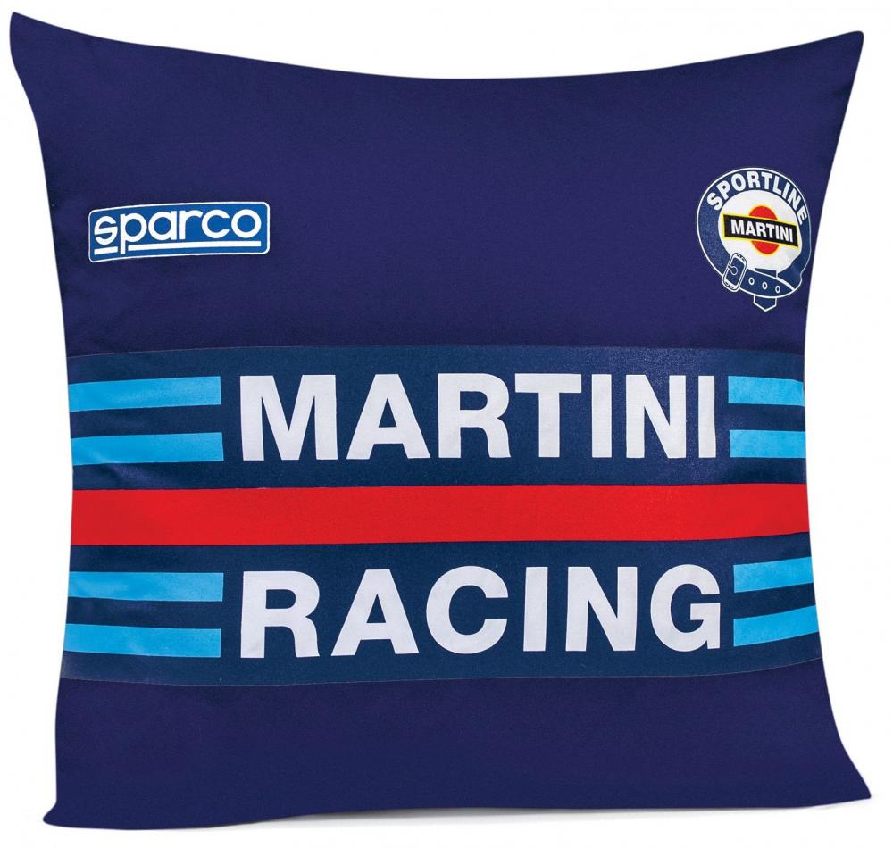 Dekoraèný vankúš SPARCO MARTINI Racing, modrý