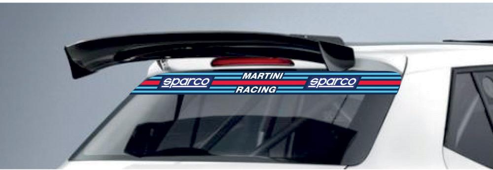 Nálepka na zadné sklo SPARCO MARTINI Racing