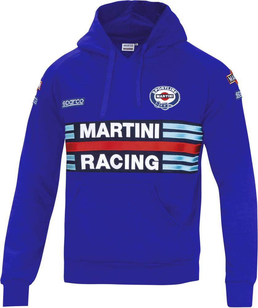Mikina Sparco MARTINI Racing, modrá royal