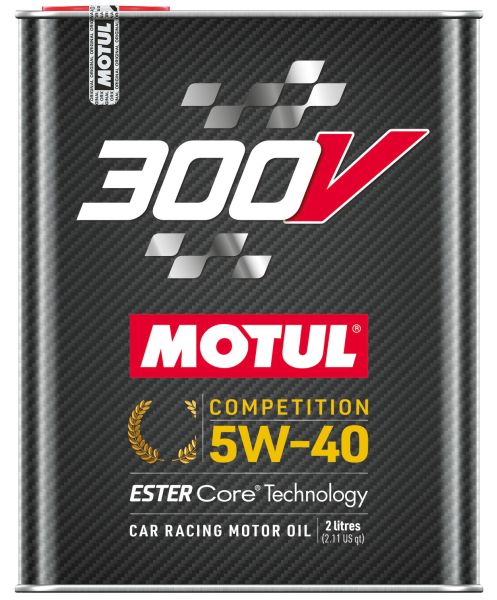 Motorový olej MOTUL 300V-COMPETITION, 5W40, 2L