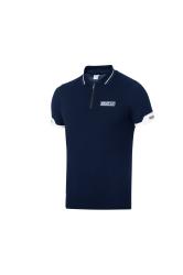 Polokoea Sparco POLO ZIP, modr