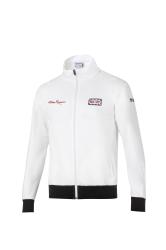 Mikina na zips Sparco Targa Florio ARTURO MERZARIO, biela