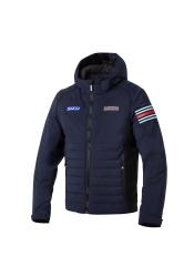 Zimn bunda Sparco Martini Racing team-wear, modr