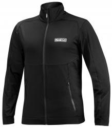 Mikina SPARCO FULL ZIP, ierna