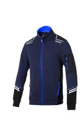 Mechanick mikina Sparco Tech full zip tw, modr