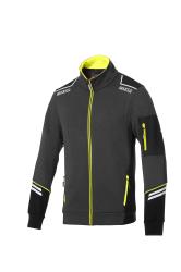 Mechanick mikina Sparco Tech full zip tw, ierna-lt