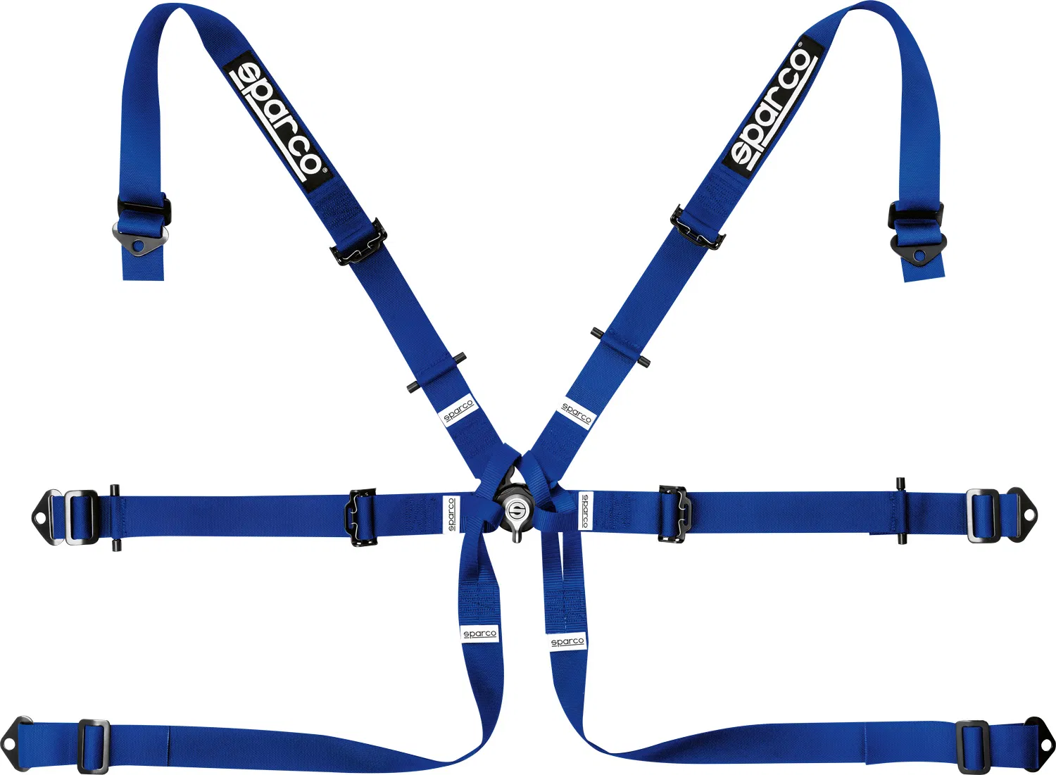 Bezpe�nostn� p�sy SPARCO FORMULA H-7, modr�