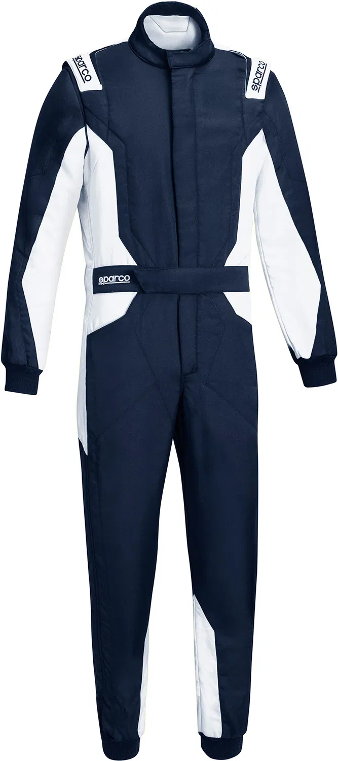 Kombin�za SPARCO SPRINT ADVANCED, tmavo modr�-strieborn�