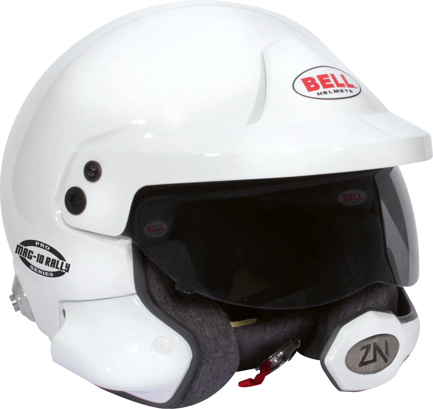 Prilba BELL MAG-10  PRO Rally, Biela