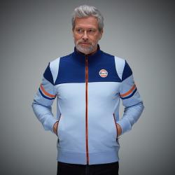Mikina Gulf  zip, svetlo-modr�