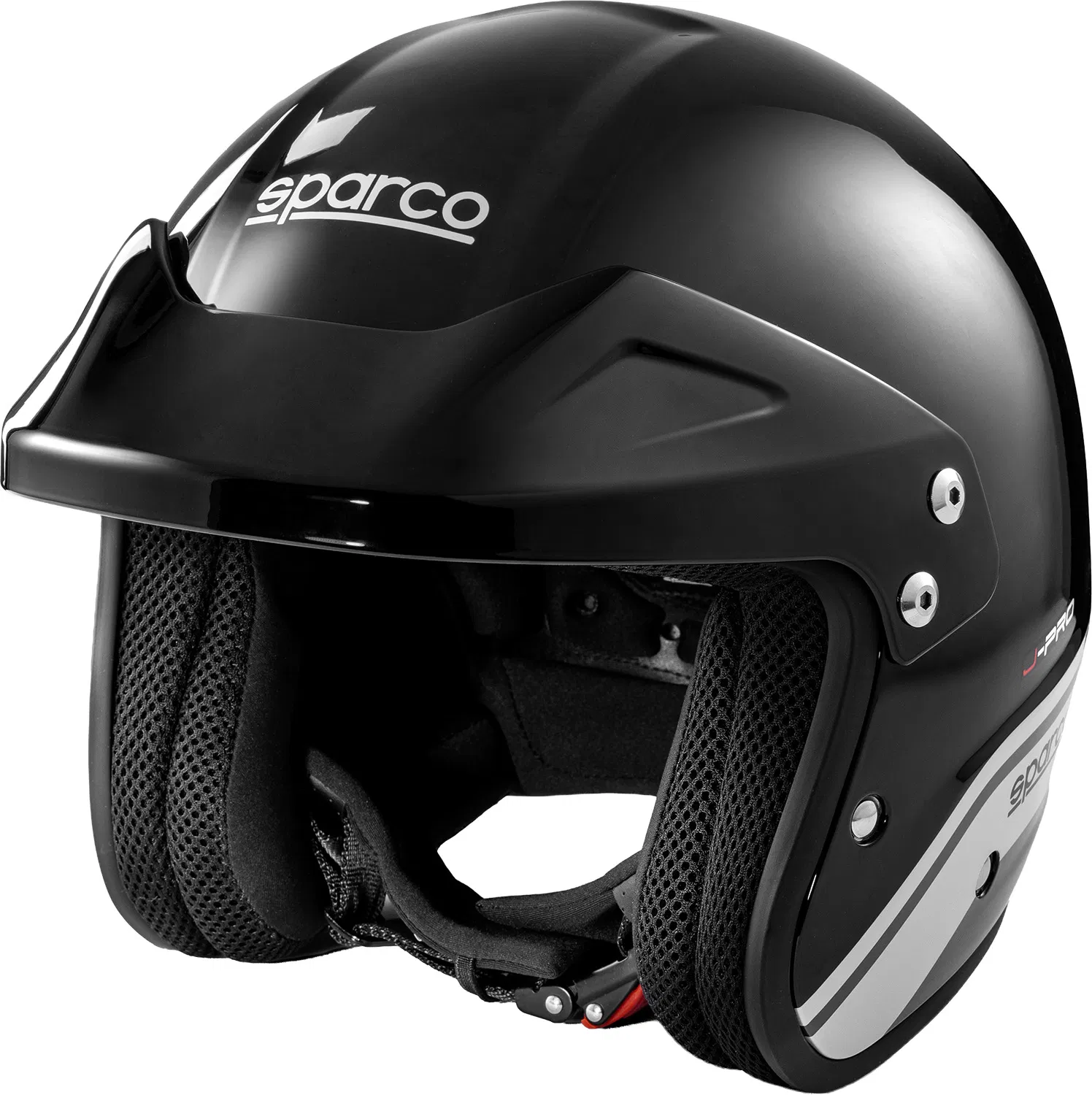 Prilba SPARCO J-PRO, �ierna-�ed�