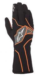 Rukavice Alpinestars TECH 1-K V2, ierna-oranov