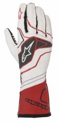 Rukavice Alpinestars TECH 1-KX V2, biela-erven