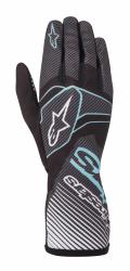 Rukavice Alpinestars TECH 1-K RACE CARBON, modr