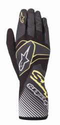 Rukavice Alpinestars TECH 1-K RACE CARBON, ierna-lt