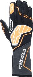 Rukavice ALPINESTARS Tech 1-ZX V4, ierna / oranov