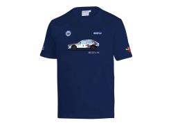 Tri�ko Sparco DELTA S4 LANCIA | MARTINI, modr�