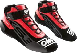 Topánky OMP KS-3, čierna-červená