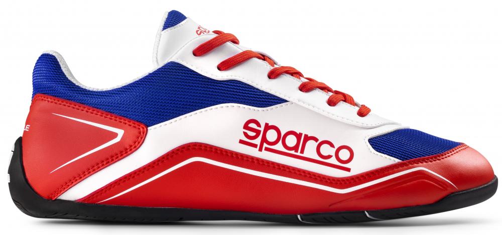 Topánky SPARCO S-POLE, červená-modrá